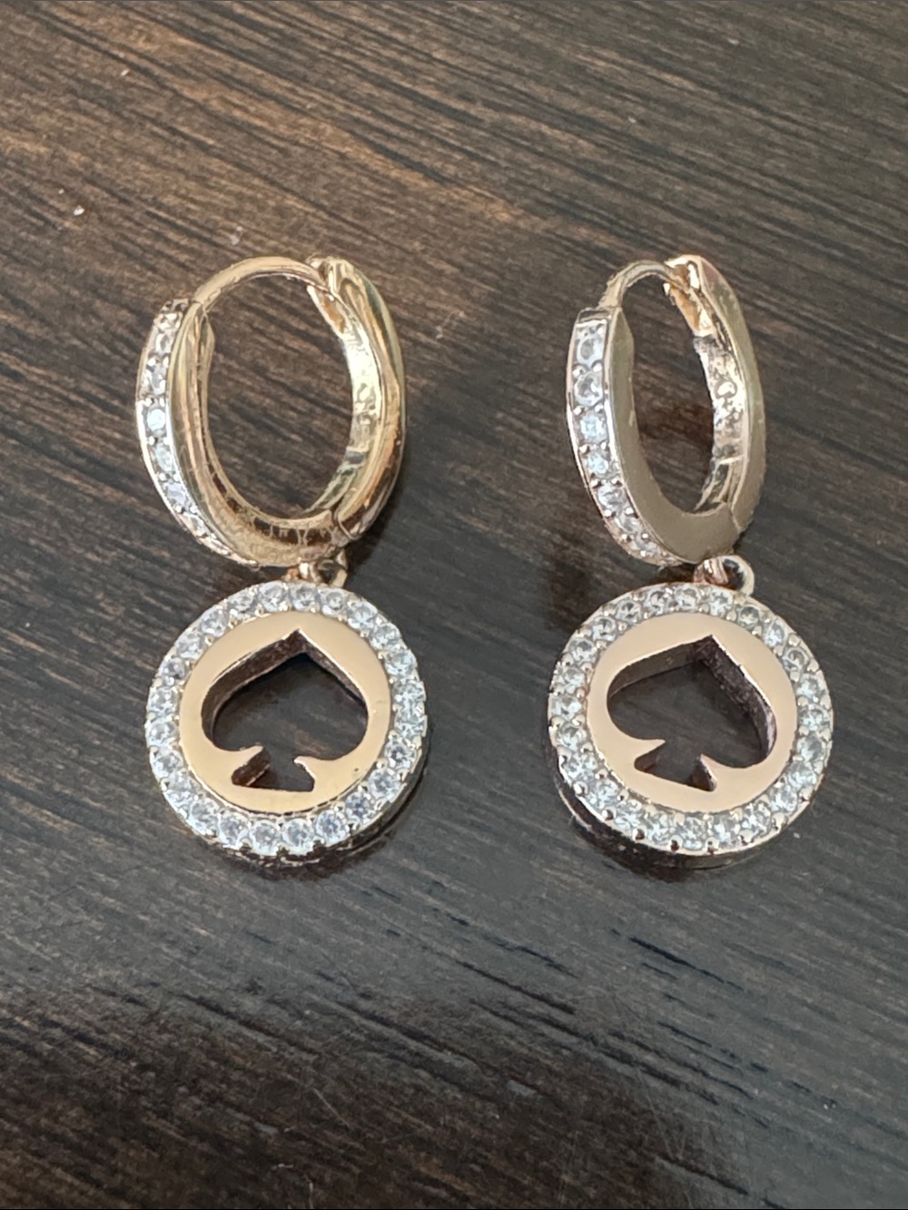 Kate Spade Spot The Spade Earrings